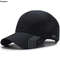 Unisex Quick Dry Fabric Baseball Cap Blank Pattern Snapback Visors Hat Adjustable Buckle Sports Cap 0