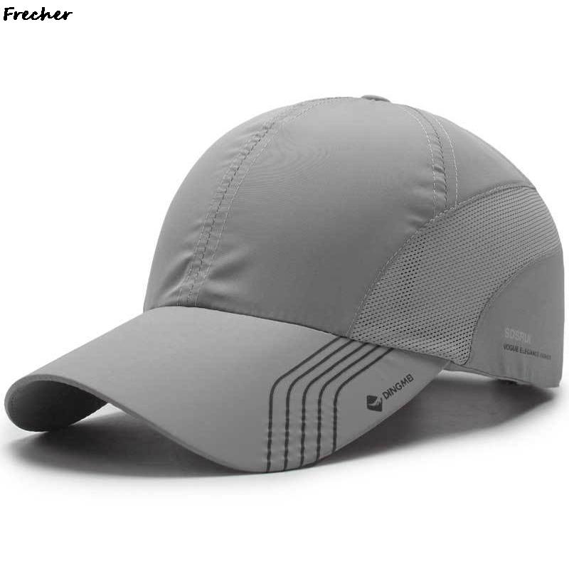 Unisex Quick Dry Fabric Baseball Cap Blank Pattern Snapback Visors Hat Adjustable Buckle Sports Cap 1
