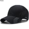 Unisex Quick Dry Fabric Baseball Cap Blank Pattern Snapback Visors Hat Adjustable Buckle Sports Cap 8