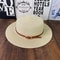 French Style Straw Sun Hat Women Summer Flat Top Brim, Adjustable UPF50 Plus, Elegant Beach Vacation Sun Protection