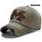 Mens Casual Old Baseball Caps, Spring and Autumn Washed Hats, Outdoor Embroidered Sun Hats for Hiking and Fishing