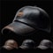 Fashion Casual Men Hats Baseball Caps Leather Outing Cap Adjustable Winter Warm Hat For Everyday We 1