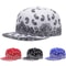 West Coast Cashew Flower Printing Snapback Cap New Fashion, Outdoor Sun Protection, Men Woman Adjustable Baseball Hat