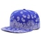 West Coast Cashew Flower Printing Snapback Cap New Fashion, Outdoor Sun Protection, Men Woman Adjustable Baseball Hat