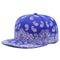 West Coast Cashew Flower Printing Snapback Cap New Fashion, Outdoor Sun Protection, Men Woman Adjustable Baseball Hat