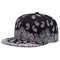 West Coast Cashew Flower Printing Snapback Cap New Fashion, Outdoor Sun Protection, Men Woman Adjustable Baseball Hat