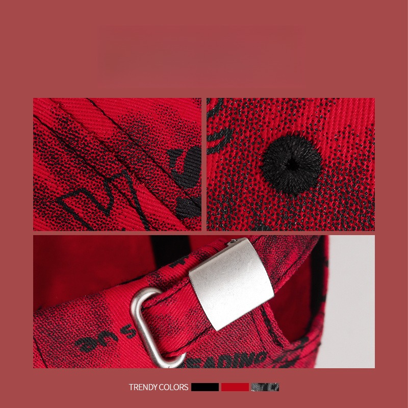 Cool New Fashion Baseball Cap for Women Men, Spring Summer Cotton Print Hat, Sport Hiking Beach Caps