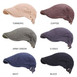 cotton hunting cap baseball cap with adjustable buckle, durable golf cap, breathable cotton hat for hunting and sports
