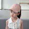 Kids New High Ponytail Baseball Caps, Girls Boys Sun Hats Bowknot Embroidery, Hollow Top Hats, Children Sun Protection
