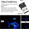 Mini USB Ambient Light LED, RGB 8 Color Variable Ambient Light for Car Laptop Keyboard, Atmosphere Night Lamp