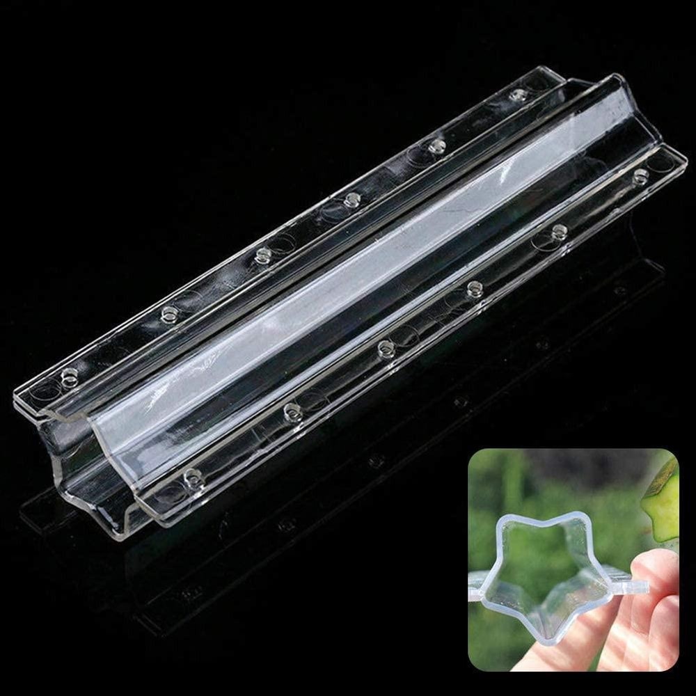 Garden Vegetable Growth Mould for Cucumbers, Star Shape and Heart Shaped Fruit Molds, Durable Kitchen Cooking Tool