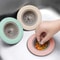 Flower Silicone Kitchen Sink Strainer 4 Color Anti Blocking, Bathroom Shower Drain Cover, Hair Stopper Sewer Colander