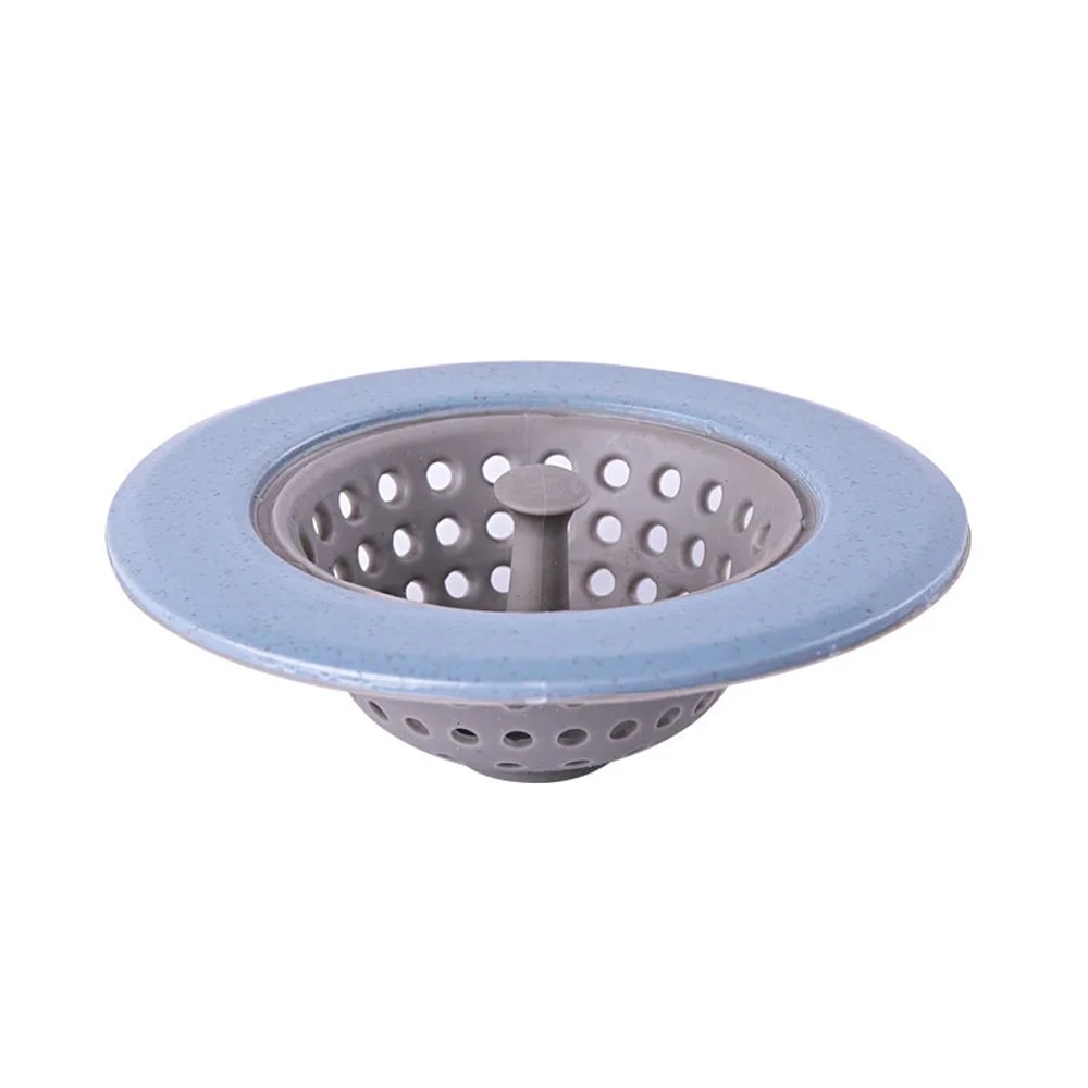Flower Silicone Kitchen Sink Strainer 4 Color Anti Blocking, Bathroom Shower Drain Cover, Hair Stopper Sewer Colander