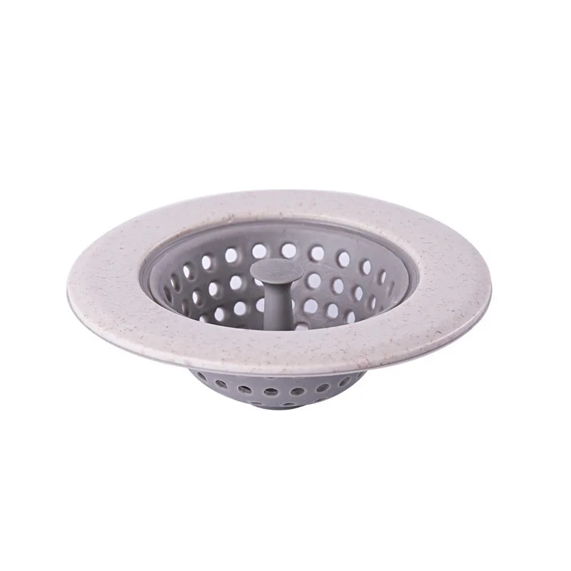 Flower Silicone Kitchen Sink Strainer 4 Color Anti Blocking, Bathroom Shower Drain Cover, Hair Stopper Sewer Colander
