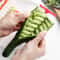 Vegetables Spiral Knife for Potato Carrot Cucumber, Salad Chopper, Spiral Screw Slicer Cutter Spiralizer Kitchen Tools