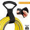 Heavy Duty Cable Storage Reel, Portable Hand Held Handle Organizer for Extension Cords, Hoses, & Warehouse Tools