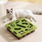 Pet Cat Puzzle Maze Holes Toys Felt Box With Bell Ball Interactive Funny Combination Set For Kitten 1