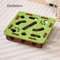 Pet Cat Puzzle Maze Holes Toys Felt Box With Bell Ball Interactive Funny Combination Set For Kitten 4
