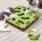 Pet Cat Puzzle Maze Holes Toys Felt Box With Bell Ball Interactive Funny Combination Set For Kitten 2