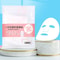 Disposable Face Plastic Film Mask,100pcs Full Face & Neck Transparent PE Wrap for Enhanced Skincare Absorption,Beauty