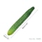 Realistic Simulation Vegetables Ornament,Soft PU Artificial Fake Aubergine & Cucumber Replicas for Home Display & Decor