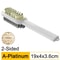 Professional 2 in 1 Suede Cleaning Kit,Long Handle Shoe Brush &Eraser for Effective Dust Removal and Stain Cleaning shoe