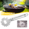 Stainless Steel Grill Cleaning Scraper,Heavy Duty BBQ Grate Cleaner with Bottle Opener,Multi Surface Kitchen & Outdoor