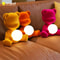 Teddy Bear Night Light Lamp with Eye Care Tech,Adorable Nordic Desk Lamp for Kids Bedroom,Nursery Decor &Bedside Reading