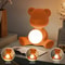 Teddy Bear Night Light Lamp with Eye Care Tech,Adorable Nordic Desk Lamp for Kids Bedroom,Nursery Decor &Bedside Reading