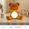 Teddy Bear Night Light Lamp with Eye Care Tech,Adorable Nordic Desk Lamp for Kids Bedroom,Nursery Decor &Bedside Reading