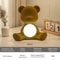 Teddy Bear Night Light Lamp with Eye Care Tech,Adorable Nordic Desk Lamp for Kids Bedroom,Nursery Decor &Bedside Reading