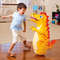 Dinosaur Punching Bag Toy for Kids, Inflatable Tumbler Boxing Set for Boys & Girls, Outdoor Activity Game & Sports Gifs