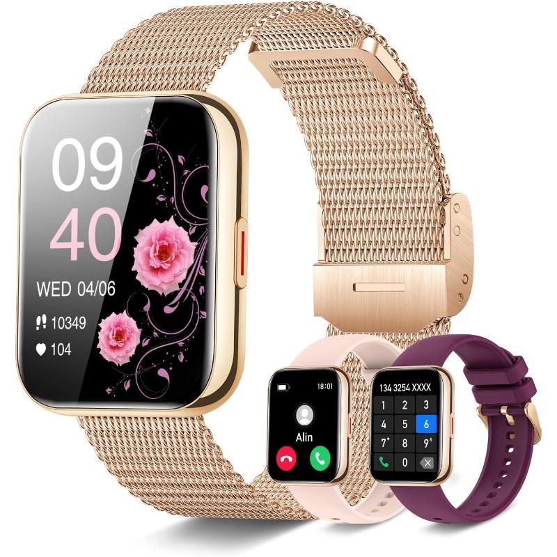 HD Smart Watch Answer Make Calls AI Voice Smart Watch For Women Sport Watch For Android IPhone 0