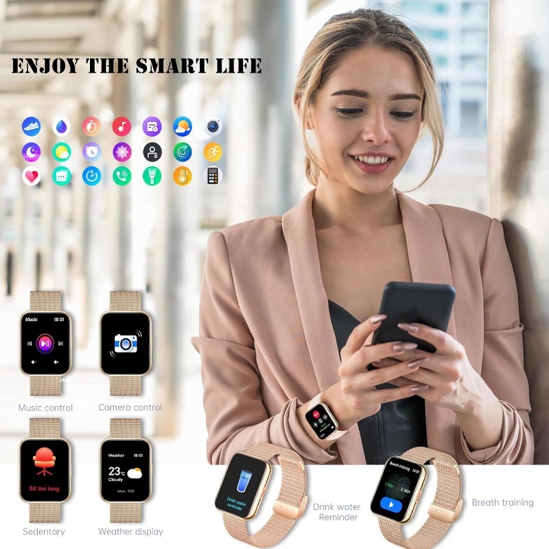 HD Smart Watch Answer Make Calls AI Voice Smart Watch For Women Sport Watch For Android IPhone 1