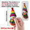 Color-Coded Knitted-Style Snowman, Wooden Ornaments, Christmas Tree Pendants, Wall Decor, Party Favors and Gifts