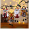 Deer Christmas Tree Decorations Snowman Santa Claus Gifts Xmas Ornaments Cute Christmas Decor For N 0