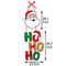 Christmas Door Hanger Snowman And Santa Claus Ornament Holiday Home Decoration Xmas Tree Hanging Pe 8