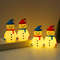 Christmas Tree Decoration Pendant, Cute Glowing Snowman Ornaments, New Year Carnival Party Gifts