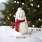 Christmas Snowman Doll Ornament Cute Plush Knitted Fabric Doll Cartoon Holiday Pendant Decoration F 5