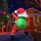 Inflatable Dabbing Santa Claus Christmas Yard Decoration LED Lighted Inflatable Toy Ornament For Ho 1