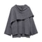 Cape Coat Women Scarf Collar Ponchos Women Shawl Long Sleeve Winter Woman Knitted For Women 6