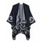 Winter Fashion Poncho Women, Imitation Cashmere Capes, Warm Shawls Wraps