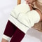 Women Winter Warm Leggings, High Waist Velvet Stretch Pants, Thick Casual Plus Size Leggings