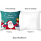 Christmas decoration pillowcase cute Santa Claus Snowman fawn pillow cover Sofa cushion cover home decoration gift