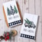 Merry Christmas Party Decoration Towels, Navidad Natal New Year Gift, Christmas Kitchen Towels Santa Claus Dish Towel