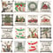 Linen Merry Christmas Pillow Cover Throw Pillowcase Winter Christmas Decorations for Home Tree Deer Sofa Cushion Cover
