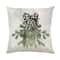 Linen Merry Christmas Pillow Cover Throw Pillowcase Winter Christmas Decorations for Home Tree Deer Sofa Cushion Cover