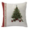 Linen Merry Christmas Pillow Cover Throw Pillowcase Winter Christmas Decorations for Home Tree Deer Sofa Cushion Cover