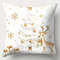 Golden Christmas Series Pillowcase Set Christmas Pillowcase Single Side Print Holiday Christmas Dec 3