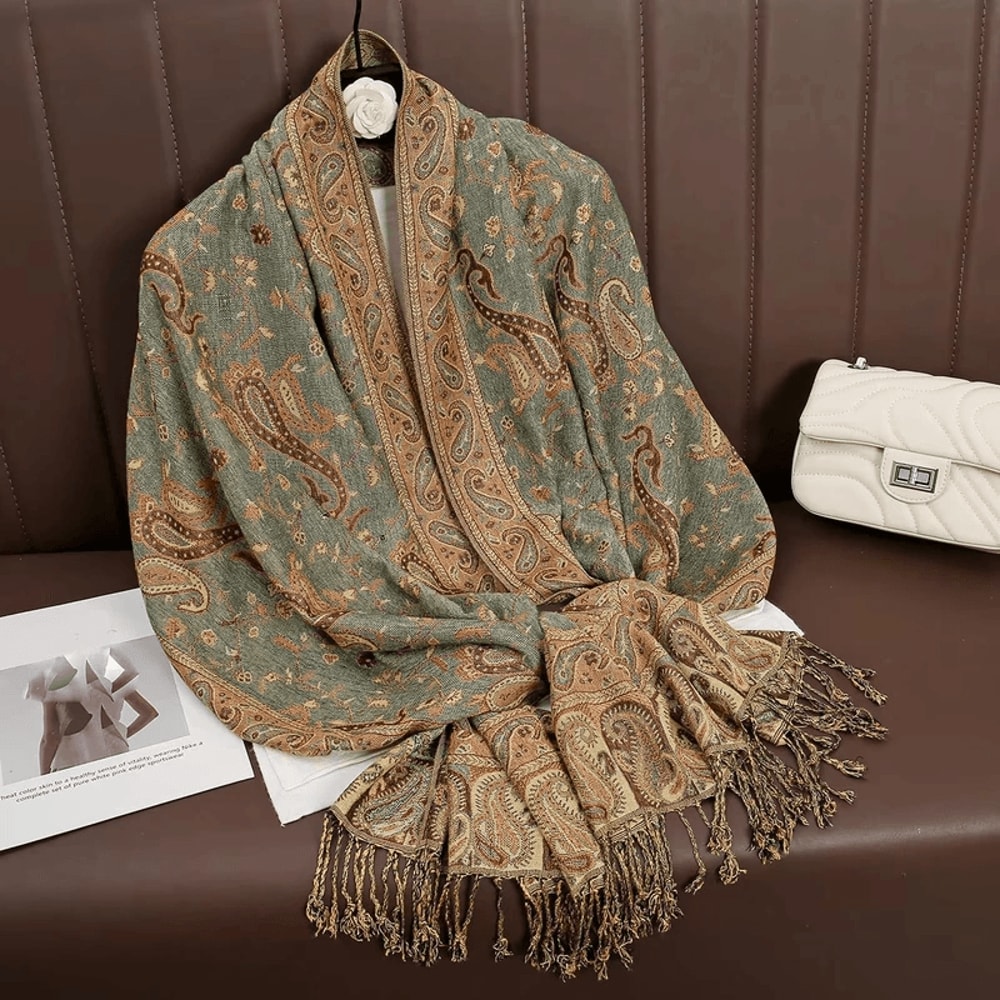 Versatile cashmere wrap for womens fashion
